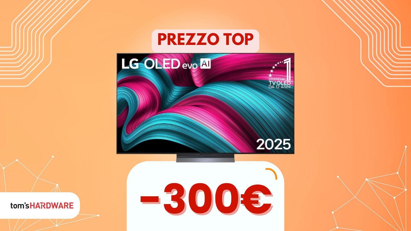 Nuovo crollo, nuova occasione: LG OLED 65" a 300€ sotto il prezzo medio