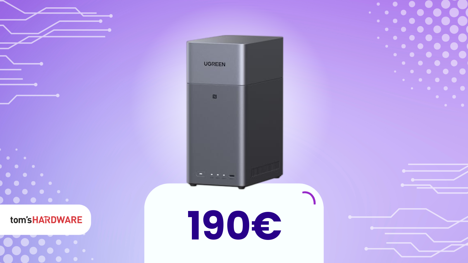 Dimentica il cloud: questo NAS moderno è in sconto doppio