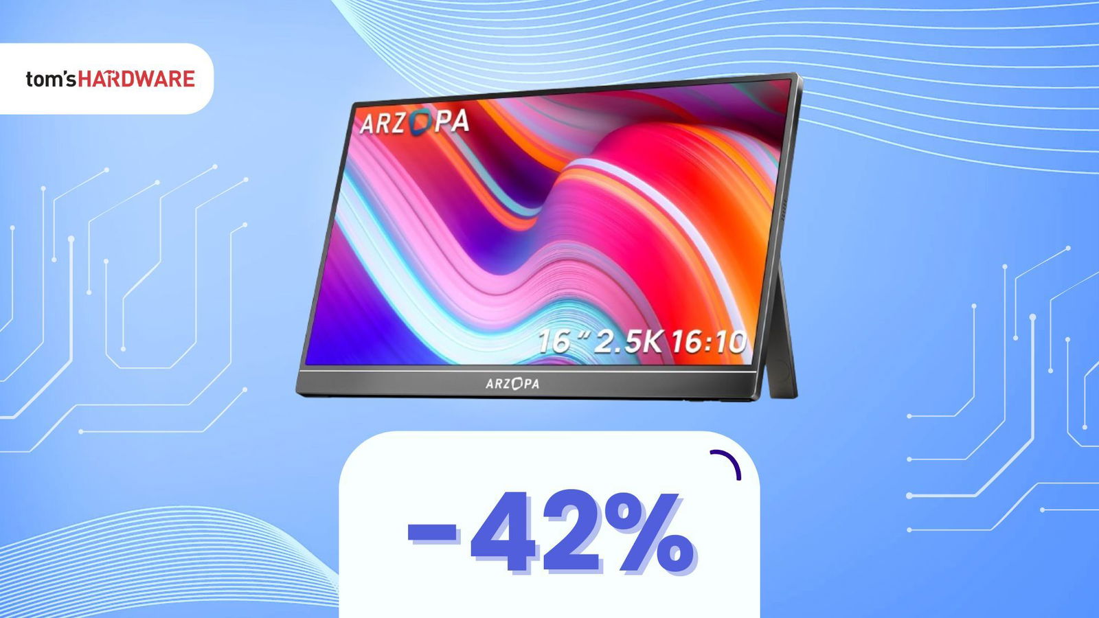 2K a meno di 140€: il monitor portatile che ti dà un secondo occhio