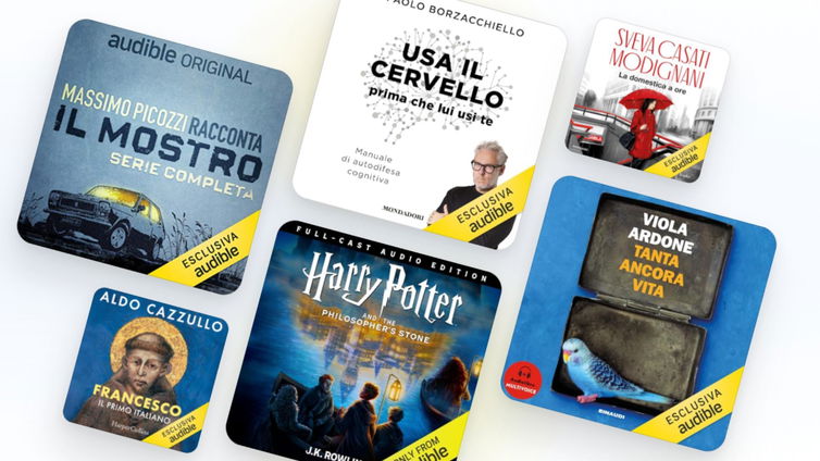 Immagine di Anche Audible a 0,99€ per 3 mesi, proprio come Kindle! Ecco fino a quando