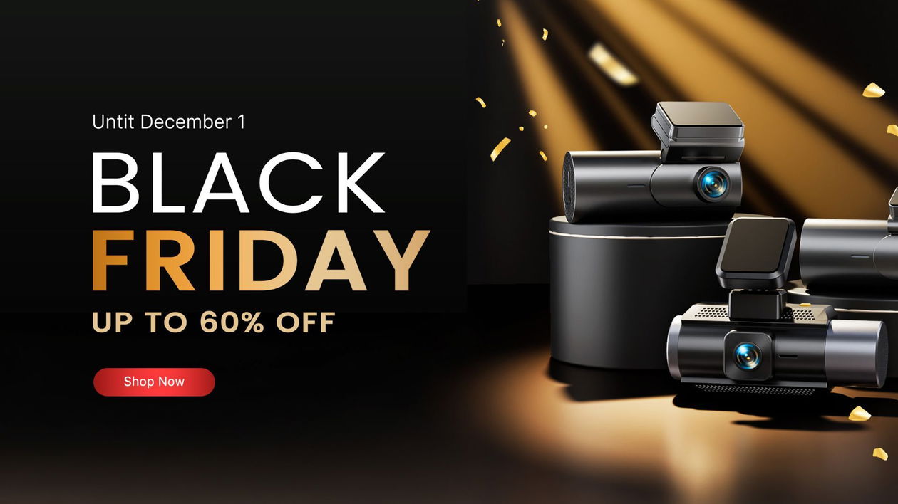 Immagine di Black Friday: la Dash Cam 4K All-in-One di GKU scontata fino al 50%