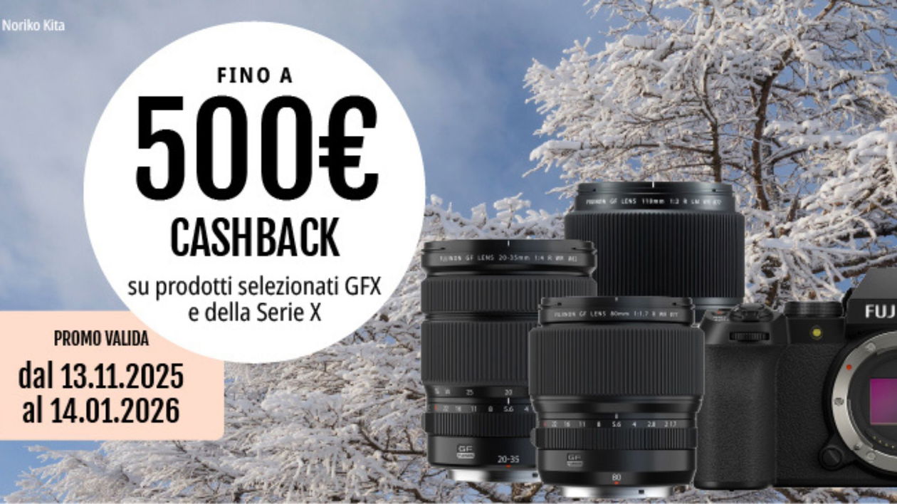 Immagine di FUJIFILM Winter Promo 2025: ispirazione e convenienza per il Black Friday
