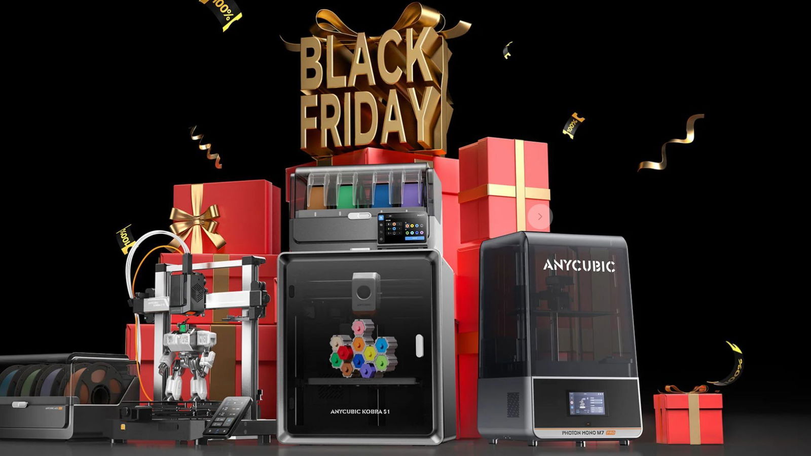 I prezzi più bassi dell’anno da Anycubic! Fino a 450€ per il Black Friday