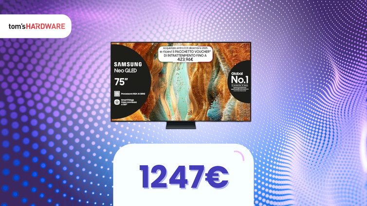 Immagine di La 55" ti sta stretta? Questa Samsung da 75" oggi è un affare