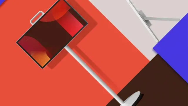 Immagine di Un monitor su ruote? Samsung presenta Movingstyle