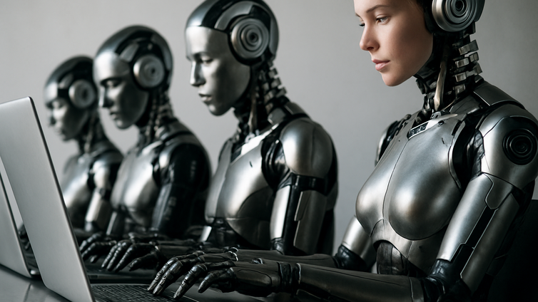 Immagine di I dipendenti e i dirigenti sono tutti agenti AI in questa startup