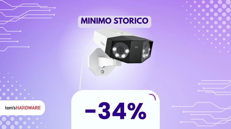 Immagine di Vuoi una vista panoramica senza installare due telecamere? Ecco quella giusta!