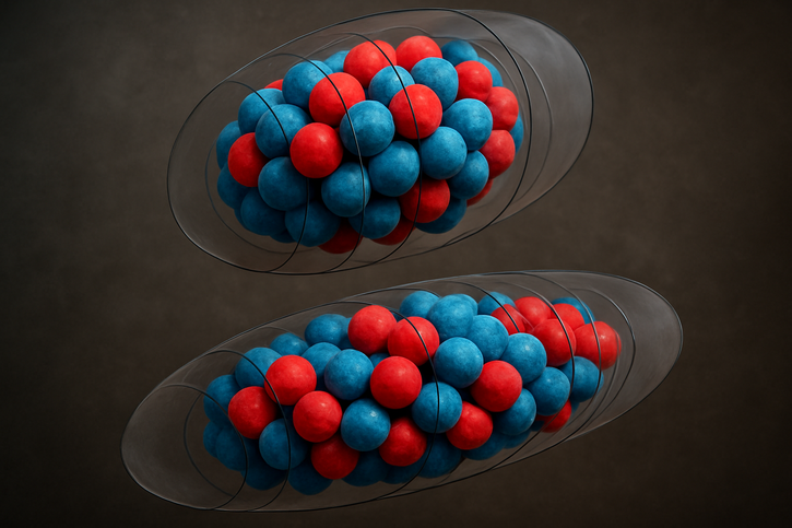 Immagine di Un supercomputer rivela la vera forma dei nuclei atomici