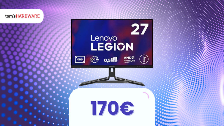 Immagine di Solo 170€ per questo monitor Lenovo che vuole farsi notare prima del Black Friday