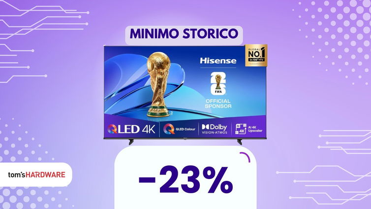 Immagine di La TV ideale tra 55" e 65": scopri la Hisense da 58" al prezzo migliore su Amazon