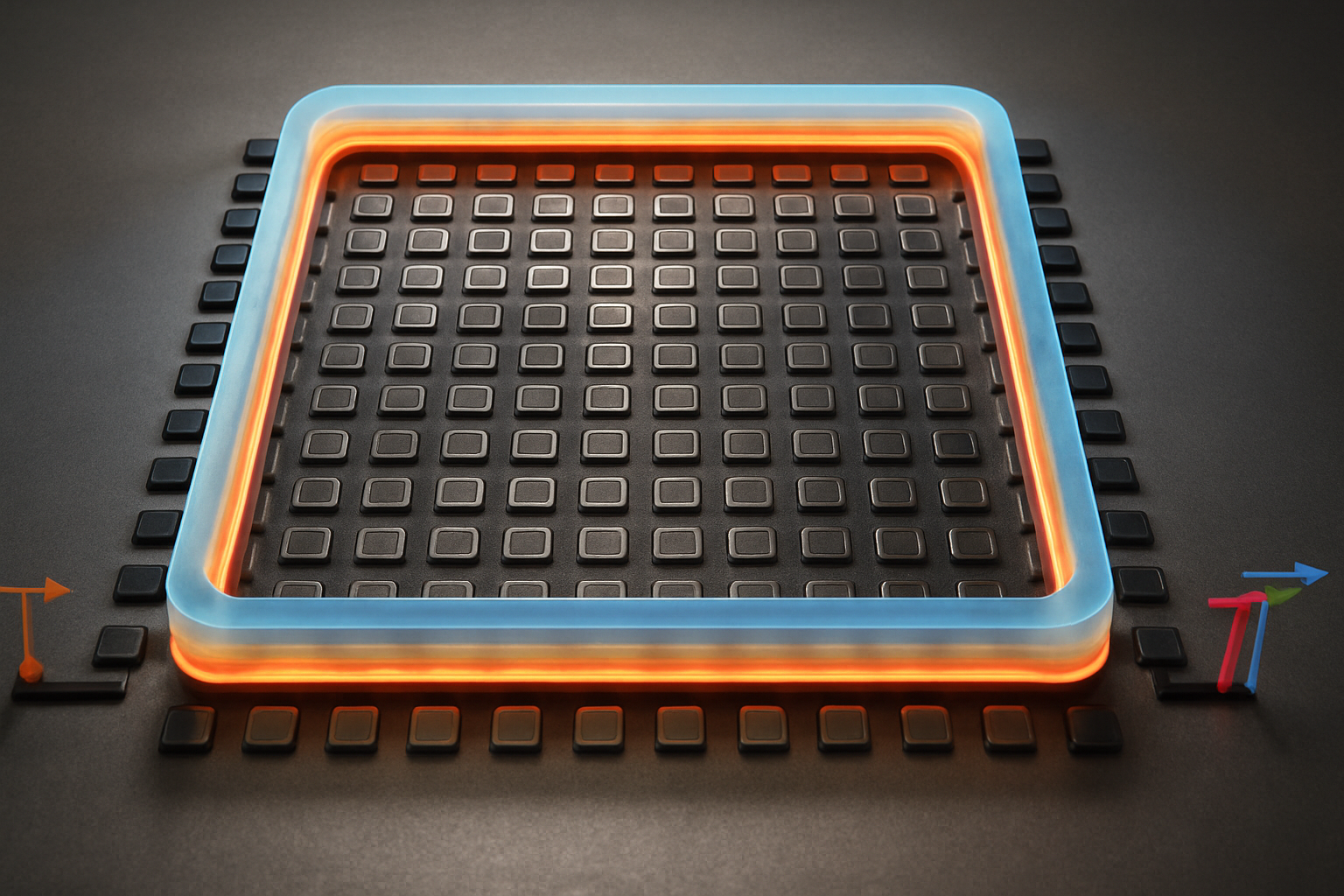 Immagine di Chip fotonico smart: nuove frequenze senza ottimizzazioni