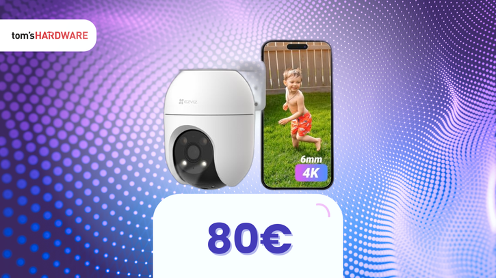 Immagine di Telecamera EZVIZ in mega sconto: mai vista così conveniente