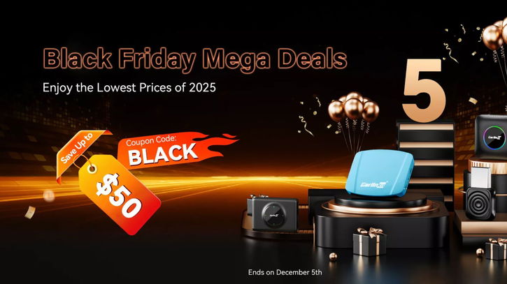 Immagine di Carlinkit in offerta per il Black Friday! Auto più pulita, guida più smart