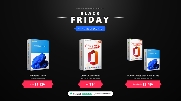 Immagine di Buone notizie, il Black Friday offre Office 2024 a vita per soli 11€