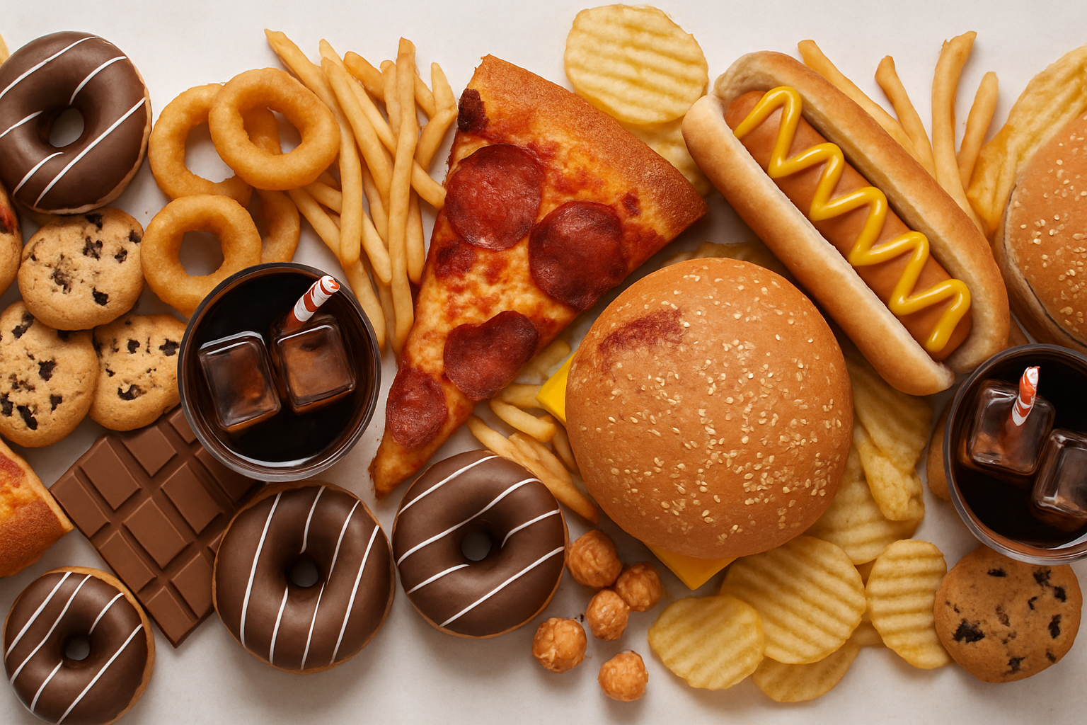 Cibi ultra-processati: rischio prediabete già a 20 anni