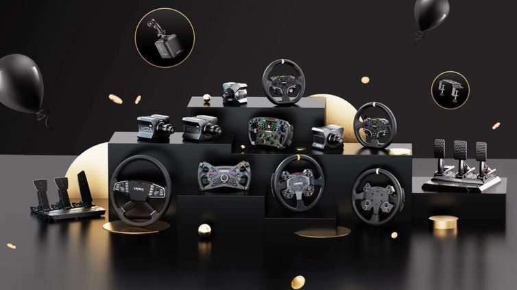 Immagine di Scendi in pista col Black Friday: volanti e pedaliere MOZA ai massimi sconti