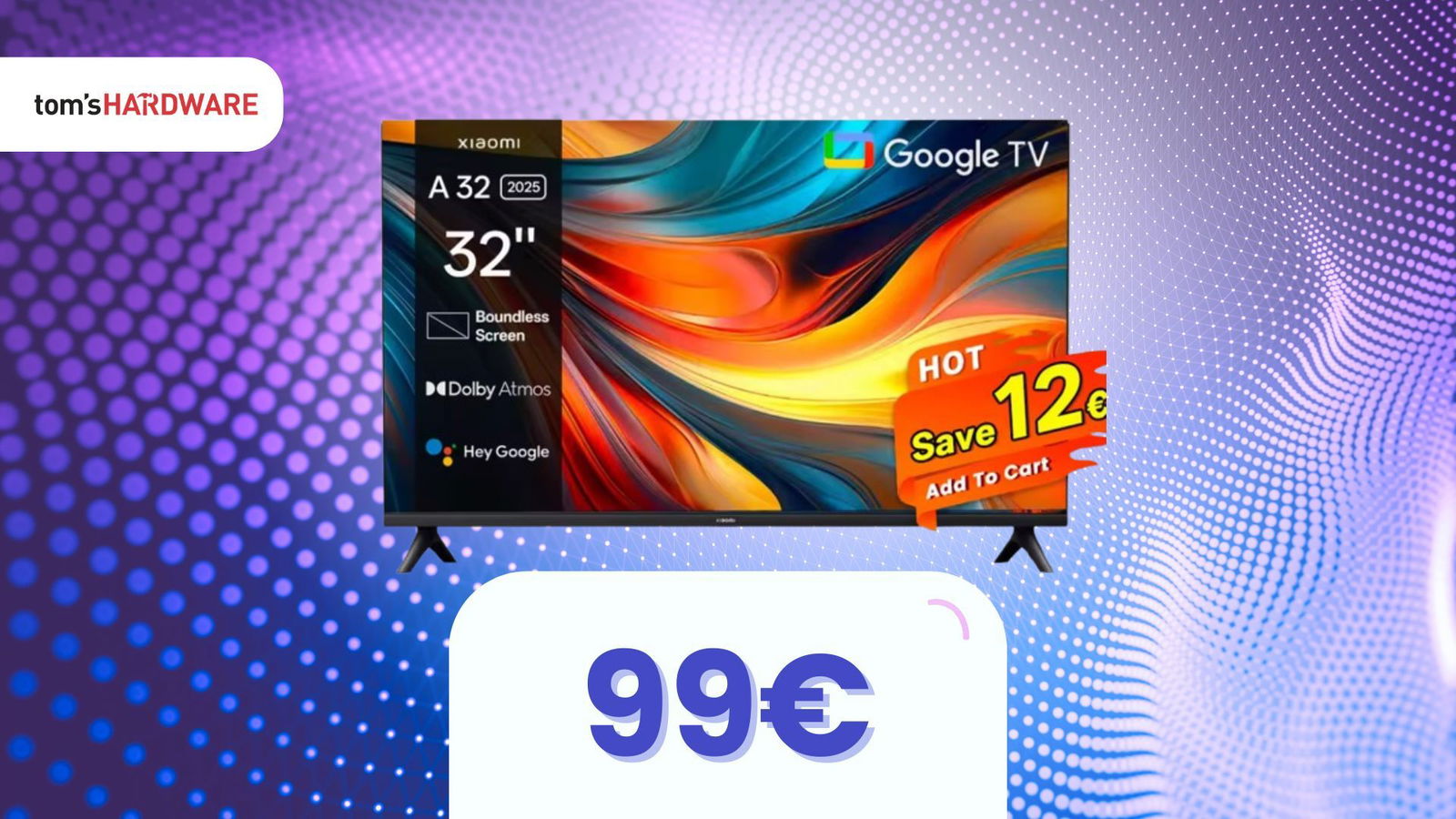 Ultime ore: TV di un brand noto a meno di 100€