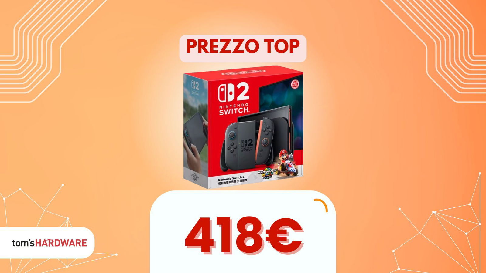Regala il divertimento: Nintendo Switch 2 con Mario Kart, ora al prezzo minimo