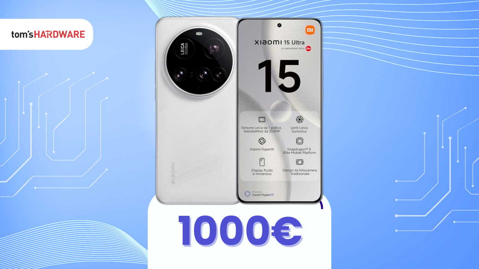 Non c’è il kit fotografico, ma Xiaomi 15 Ultra costa oggi meno di 1000€ su Amazon