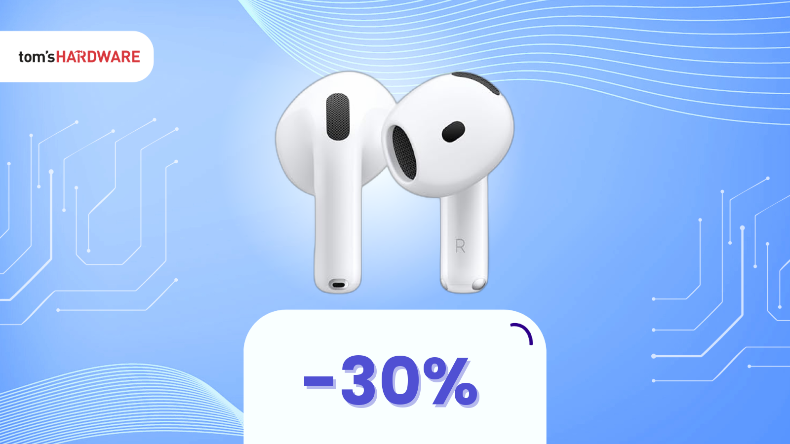 Apple AirPods 4, CHE PREZZO! 30% di sconto sulla versione con cancellazione del rumore