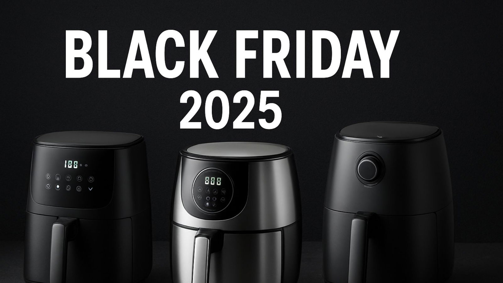 Black Friday 2025: le top offerte sulle friggitrici ad aria