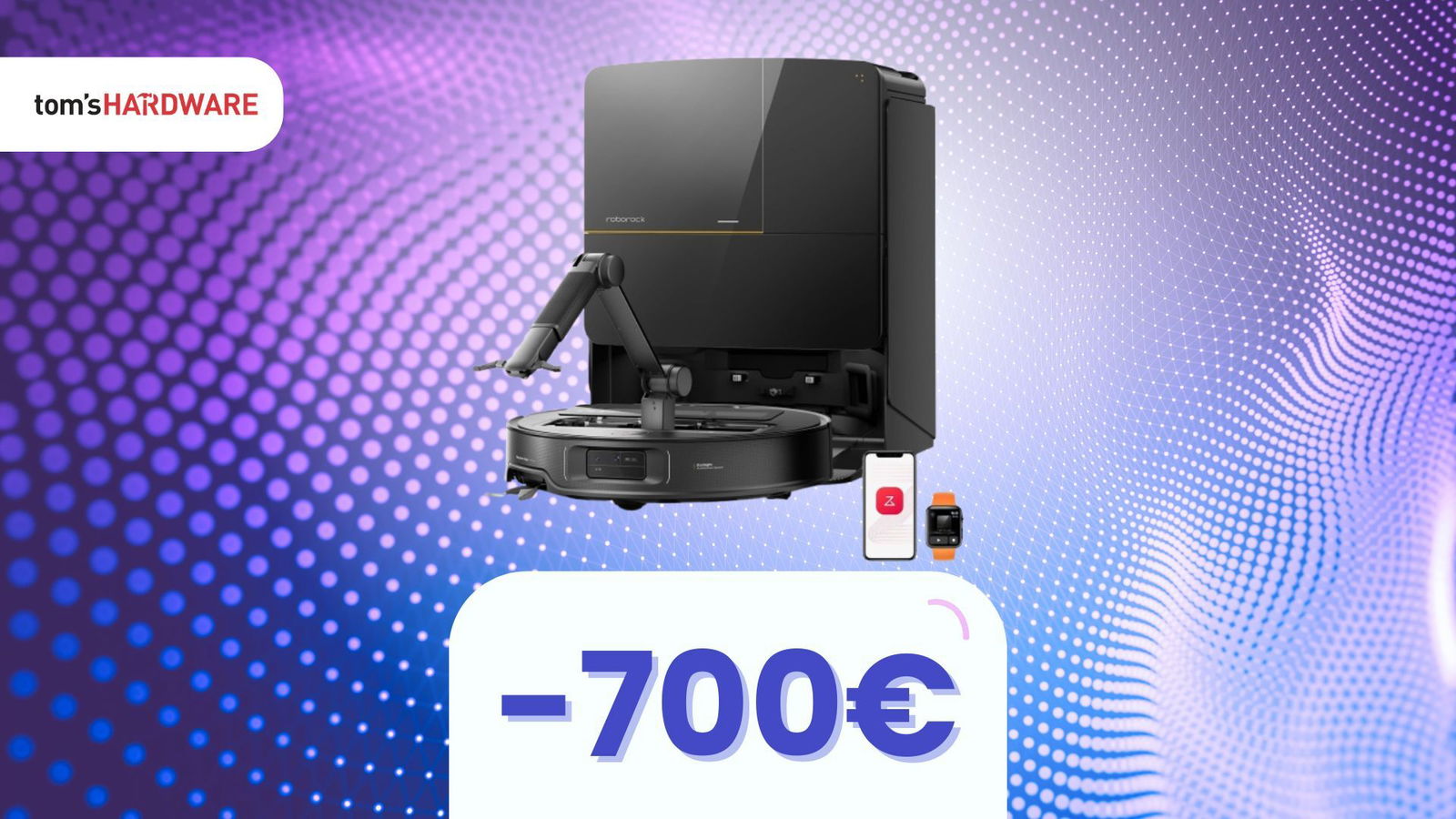 Questo robot aspira, lava, sposta gli oggetti e oggi costa 700€ in meno!