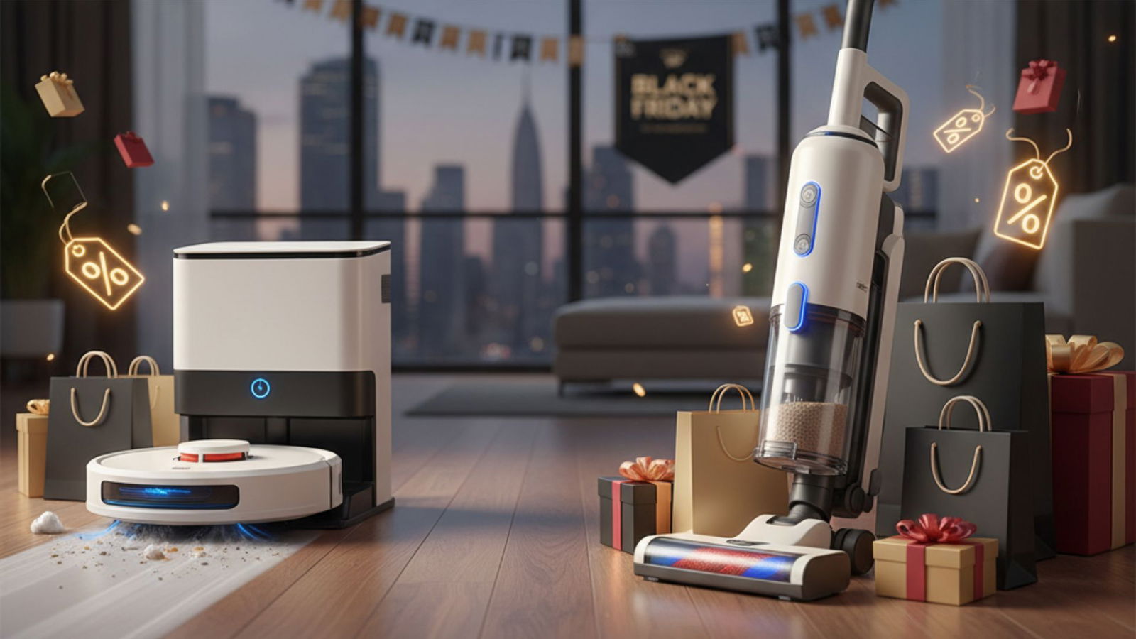 Pulito e smart: le offerte TOP del Black Friday su aspirapolvere e robot