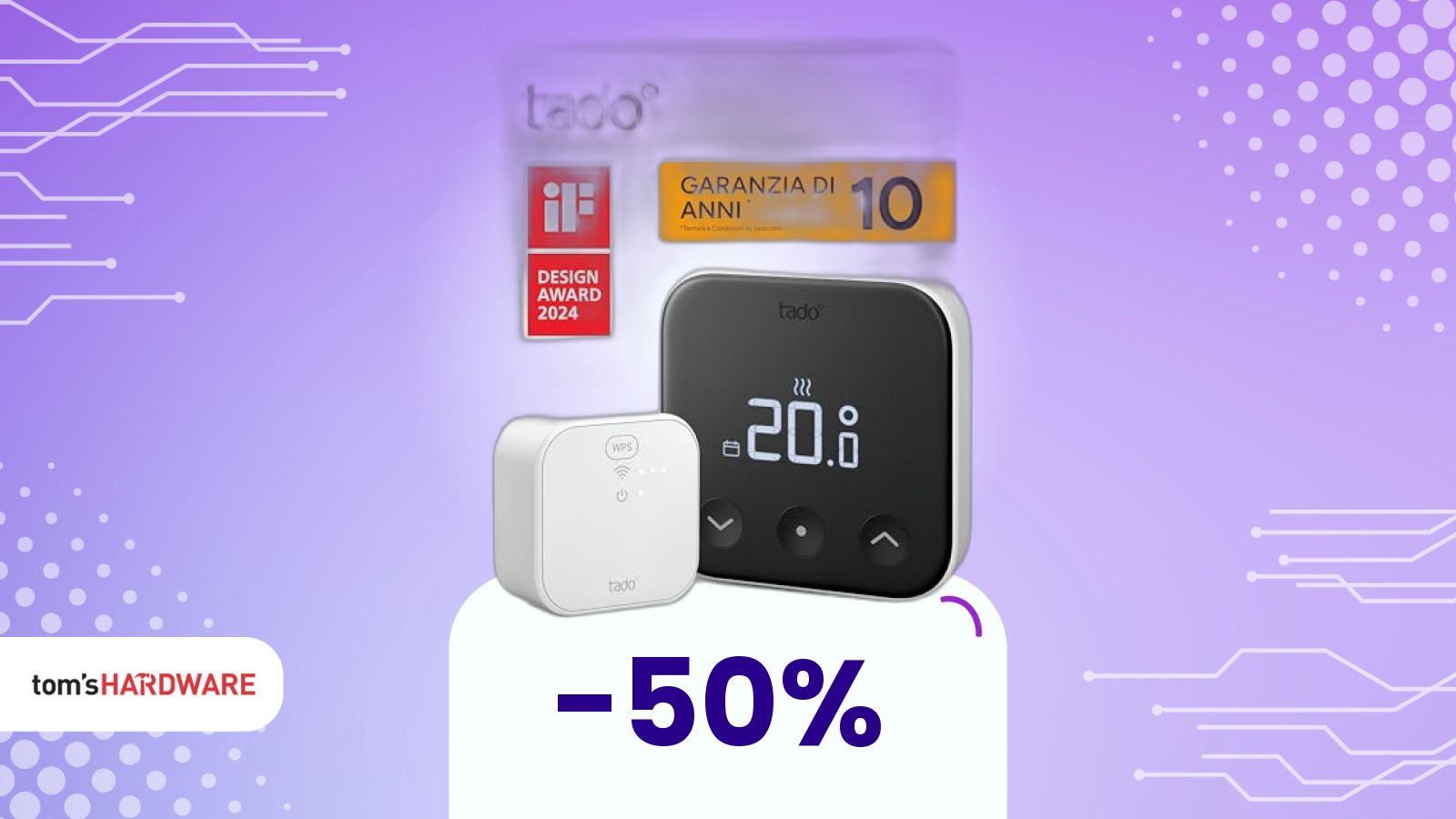tado° X Starter Kit, il tuo miglior amico in vista dell'inverno è scontato del 50% su Amazon!