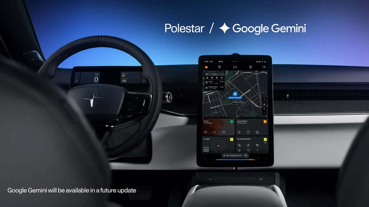 Immagine di Polestar integra Google Gemini nelle sue auto