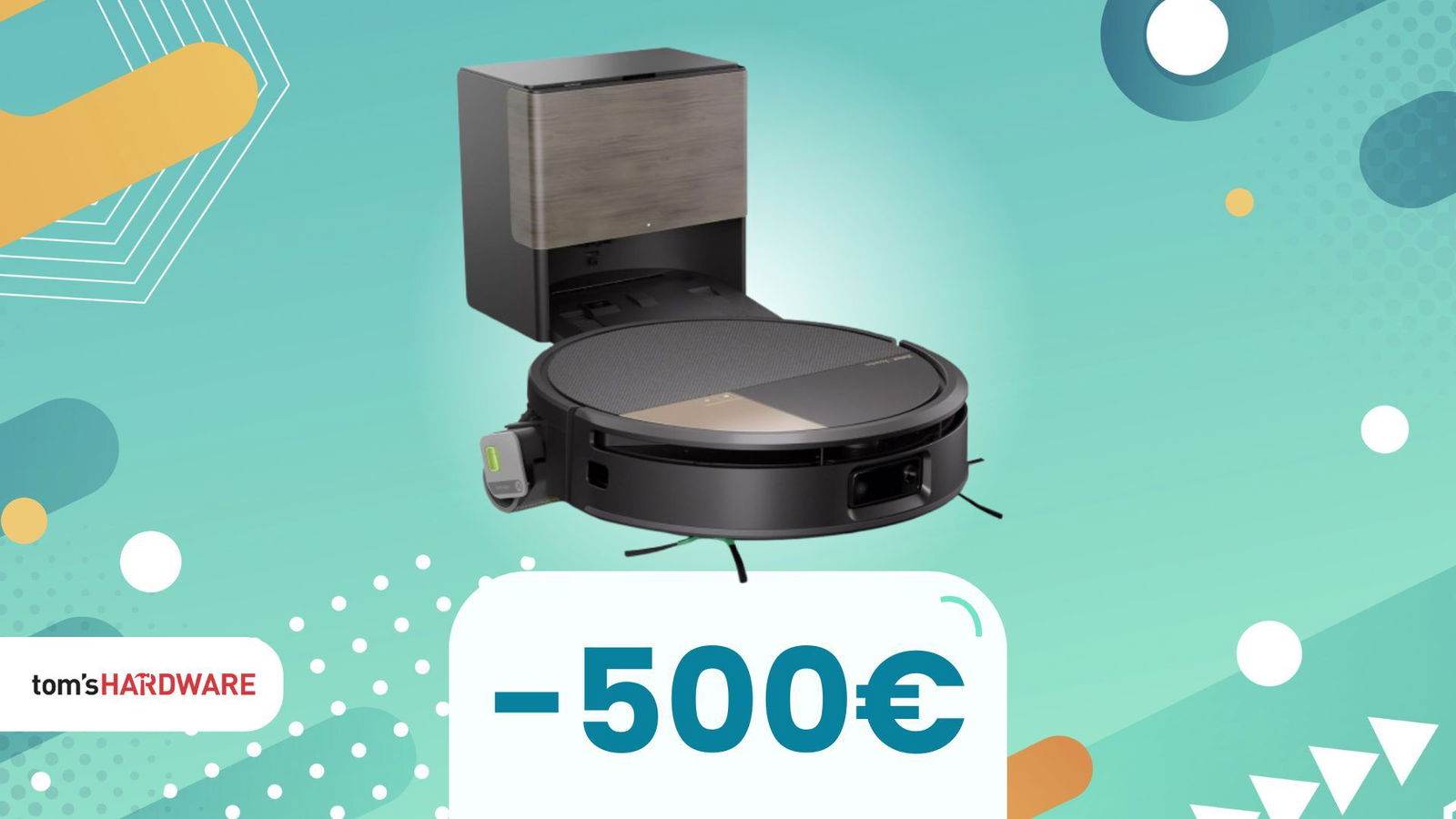 Elegante, autopulente e super scontato! Con 500€ in meno questo Roomba è un'acquisto sicuro