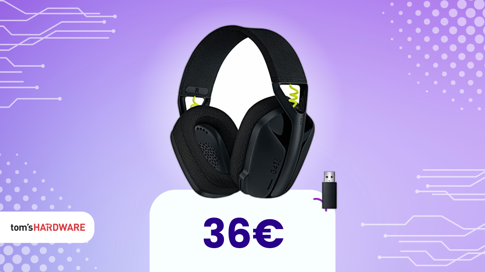 Logitech G435 Cuffie Gaming Wireless su Amazon a soli 36€!