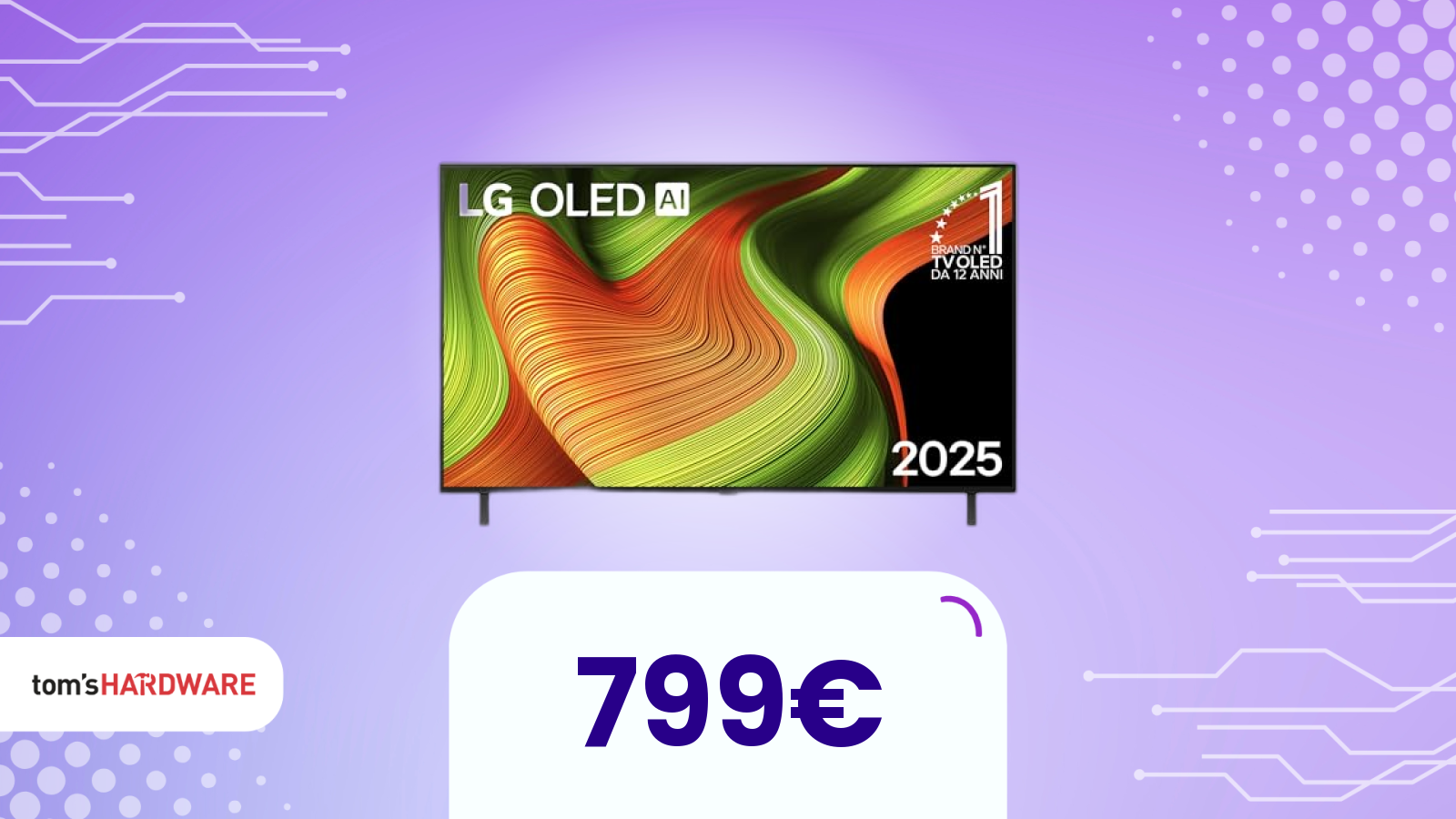 LG OLED AI B5 55 pollici Smart TV 4K a soli 799€ su Amazon!