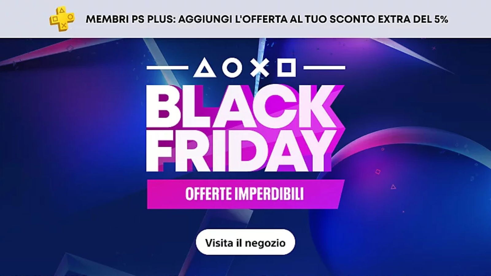 Game on! Il Black Friday colpisce anche PlayStation: offerte da non perdere
