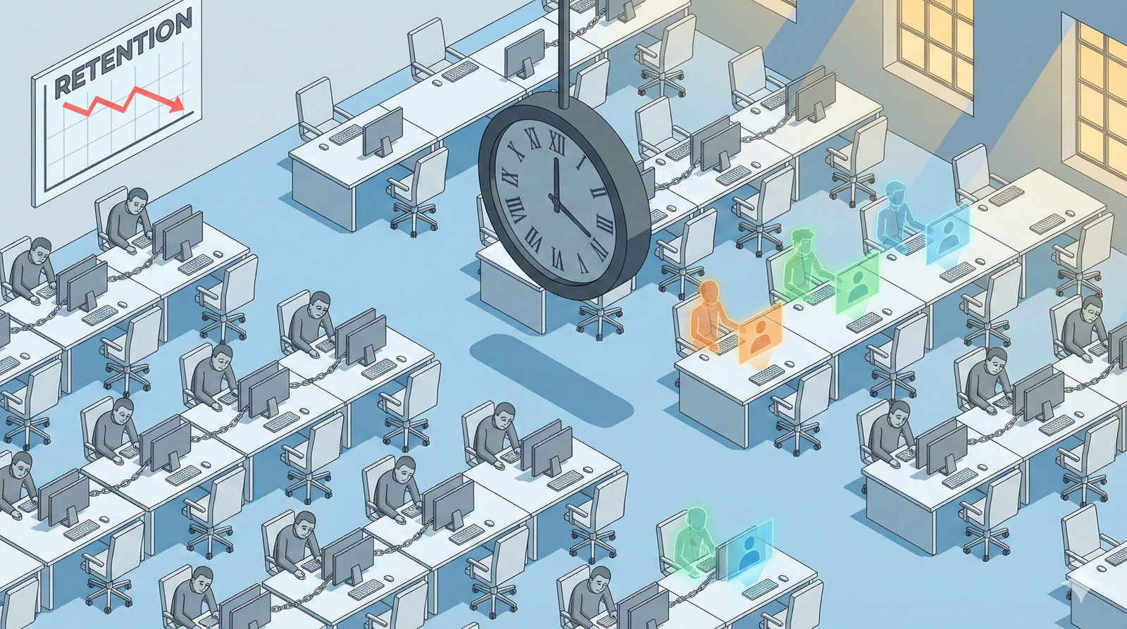 Smart Working al capolinea: l'85% è in presenza, ma il prezzo è la fuga dei talenti