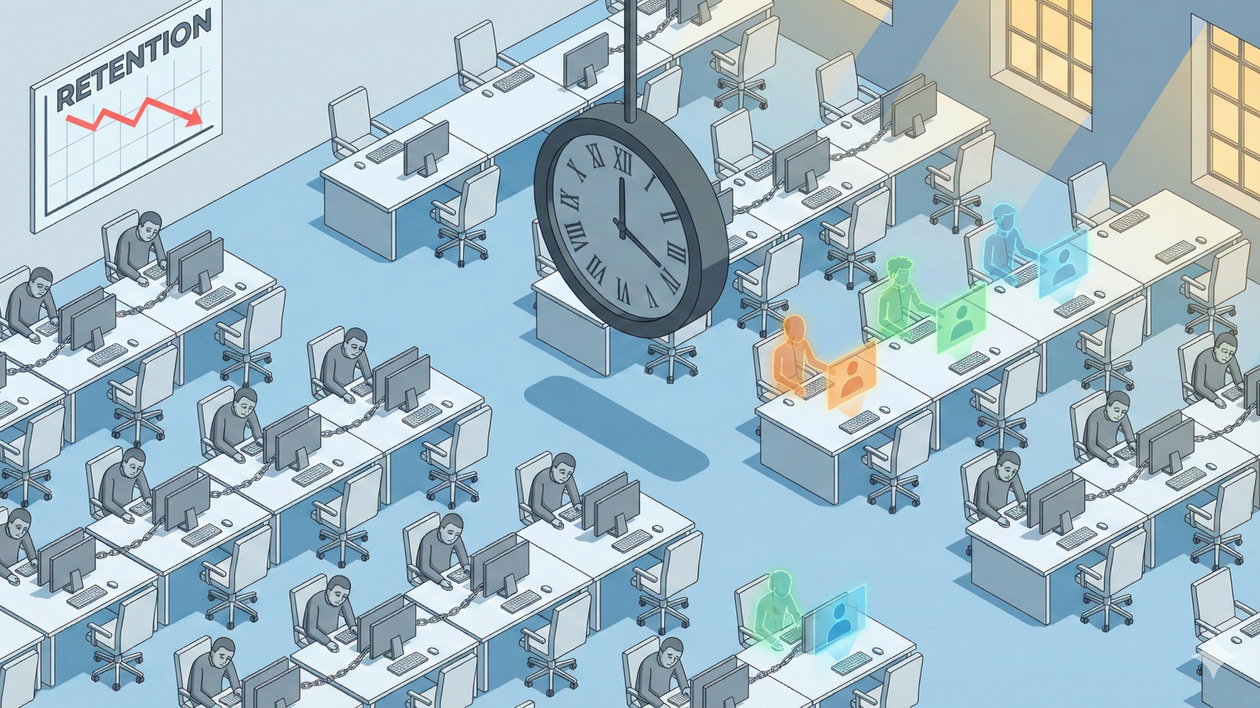 Immagine di Smart Working al capolinea: l'85% è in presenza, ma il prezzo è la fuga dei talenti