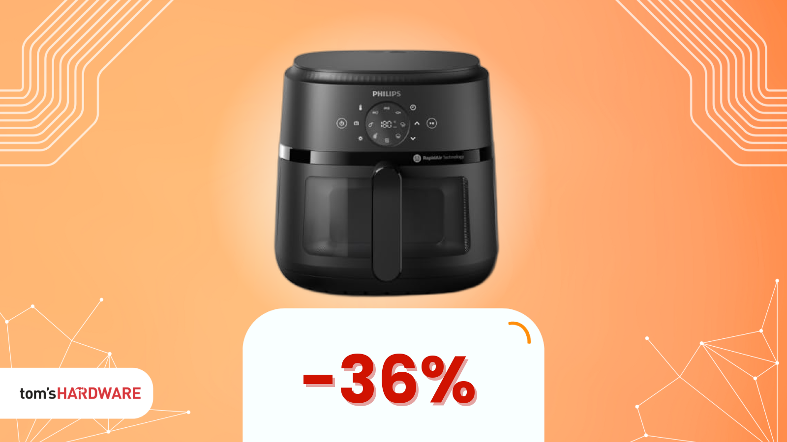 Offerta shock Black Friday: la friggitrice ad aria n°1 a meno di 70€