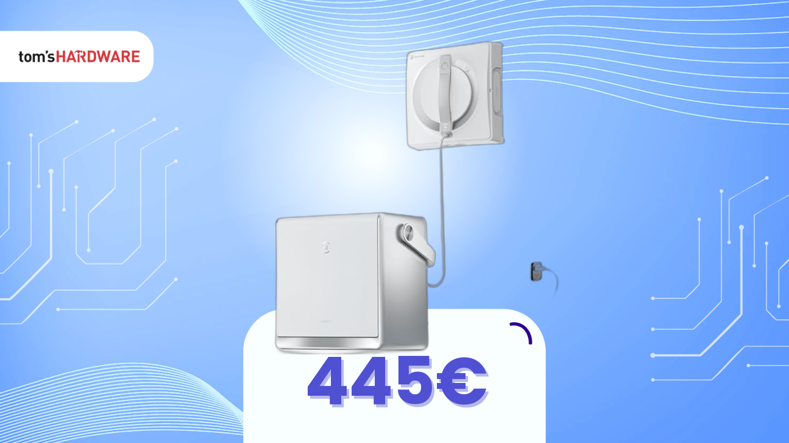 Vuoi zero fatica in casa? Allora ti serve anche questo robot lavavetri