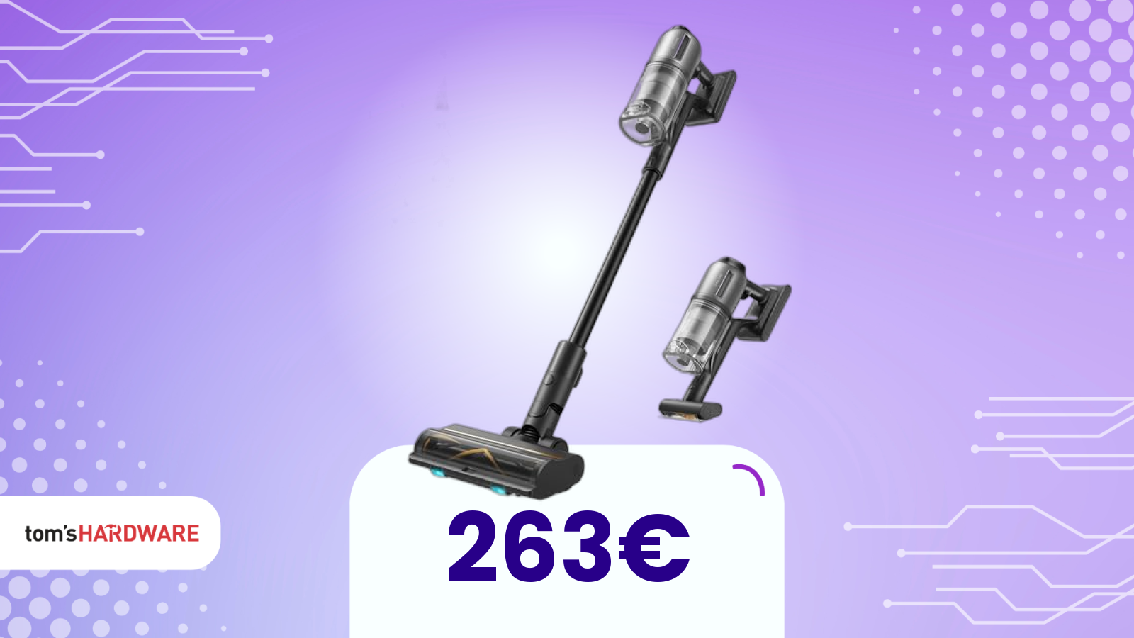 Robot? Magari più avanti. Ma questo aspirapolvere è l’affare di fine anno