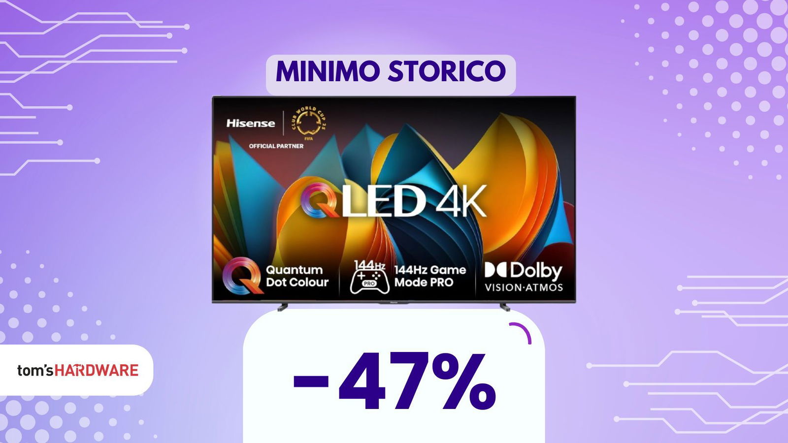 È il momento di esagerare: porta a casa la TV più grande del Black Friday e risparmia più di 1000€