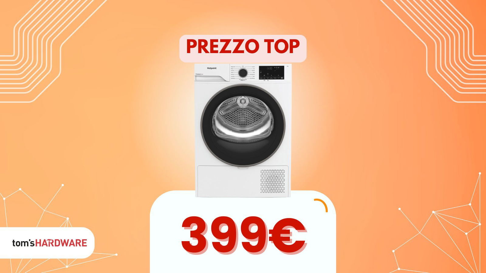 Sconto da urlo su questa asciugatrice! Il bonus elettrodomestici può restare a casa”