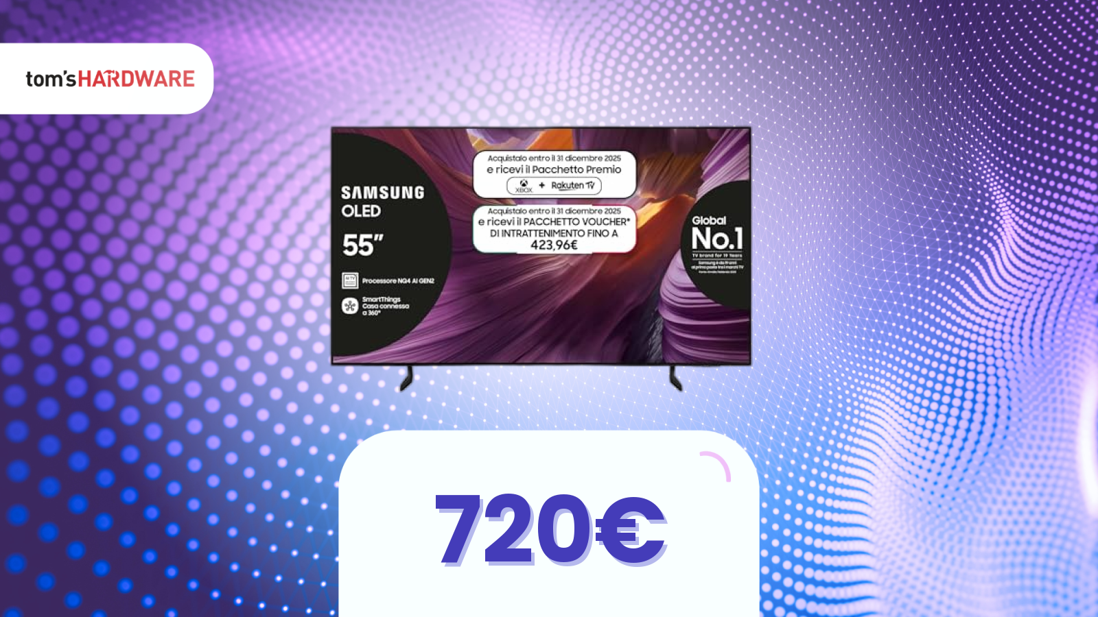 Samsung OLED a 720€: Amazon ha fatto il prezzo sbagliato per il Black Friday?