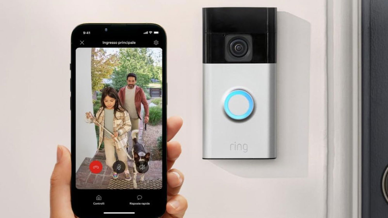 La tua casa proteggila con le offerte RING del Black Friday, fino a -70%