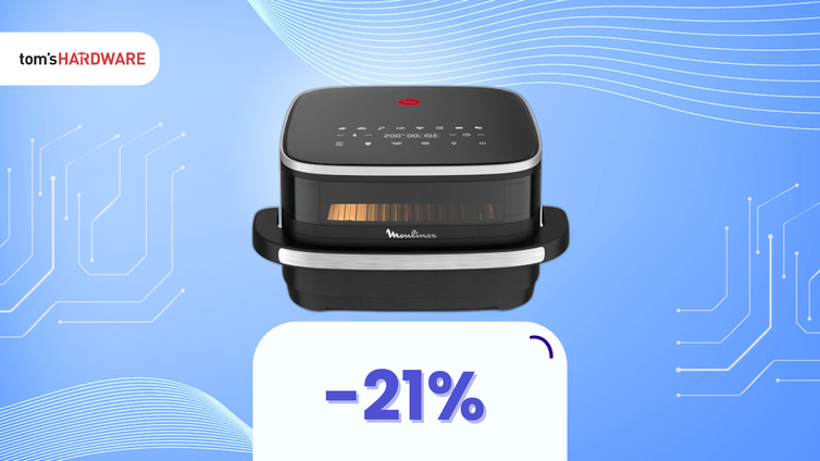 Immagine di Tra le friggitrici ad aria da 100€, al Black Friday guarderai solo questa Moulinex