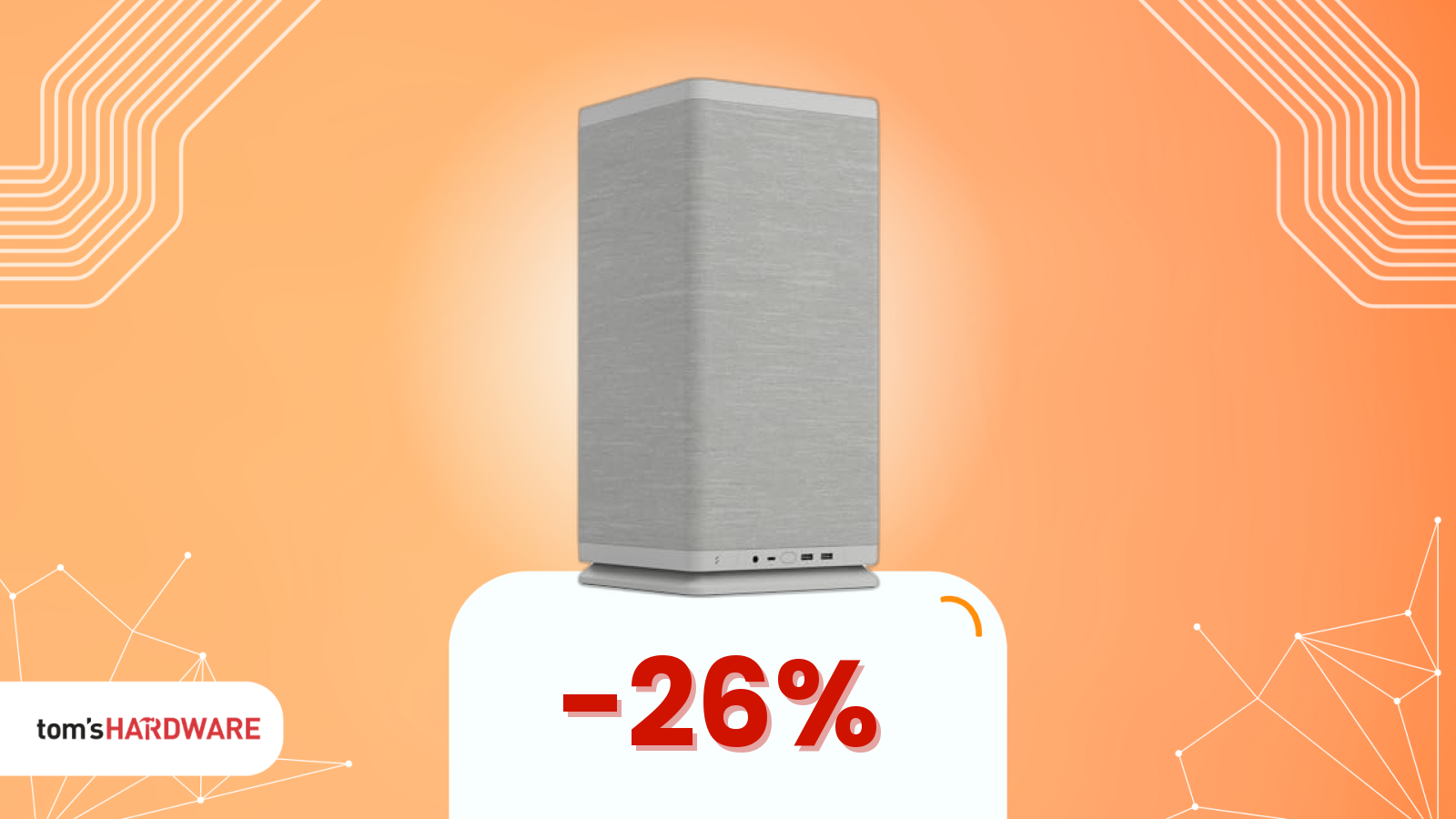 Questa case mini-ITX di Fractal è STUPENDO, quasi un'oggetto di design! (-26%)