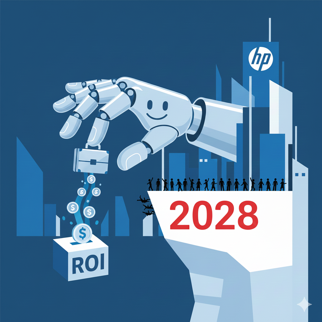 HP licenzia 6.000 persone, punta sull'Intelligenza Artificiale