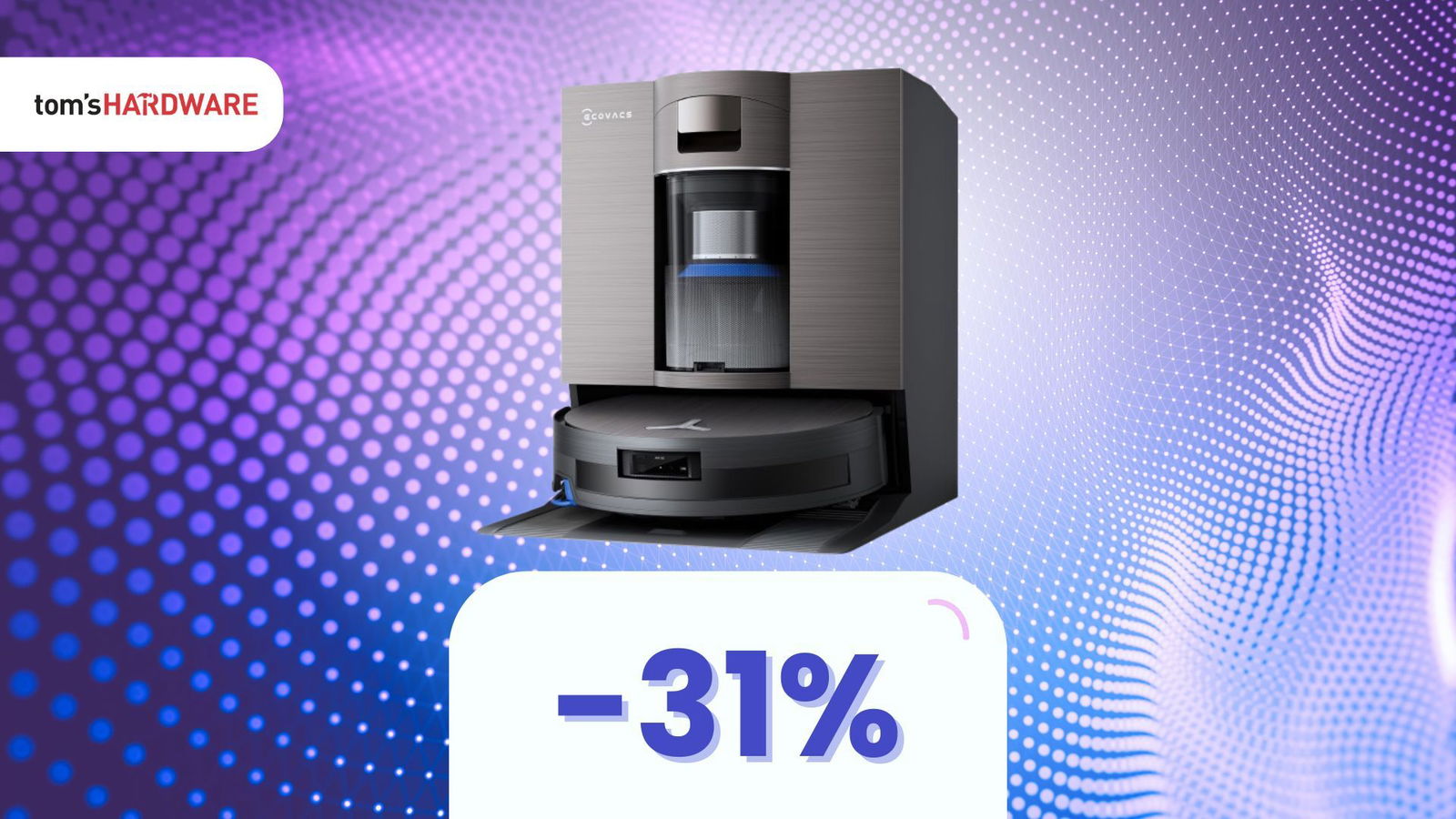 Pulizia totale e 400€ di sconto al Black Friday su questo ECOVACS