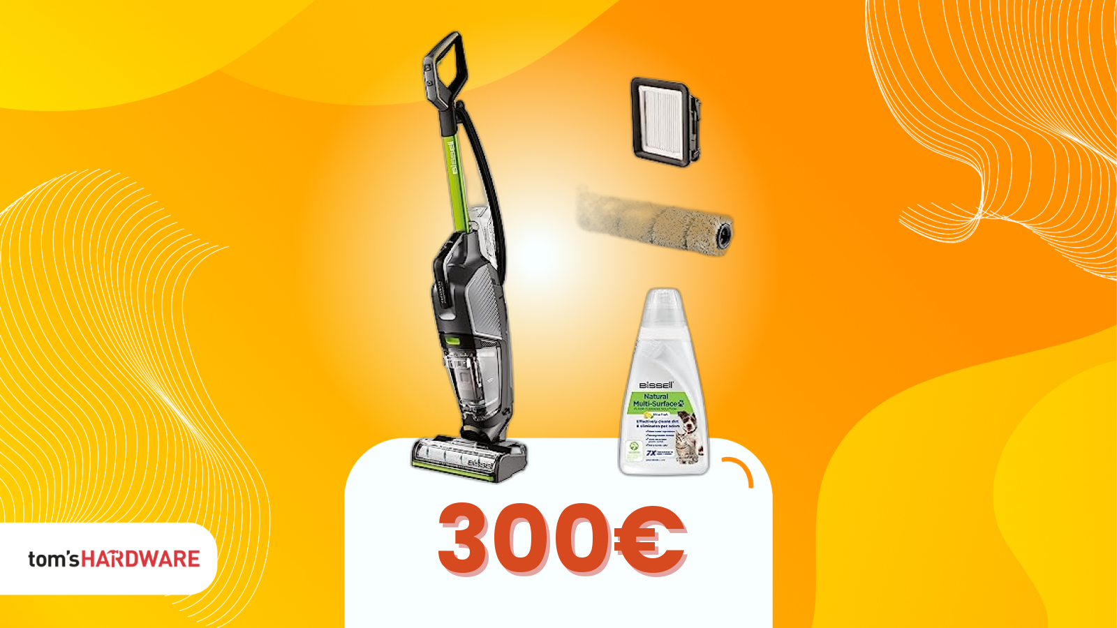 Una sola passata, tre funzioni: il Bissell che rivoluziona le pulizie è nel Black Friday