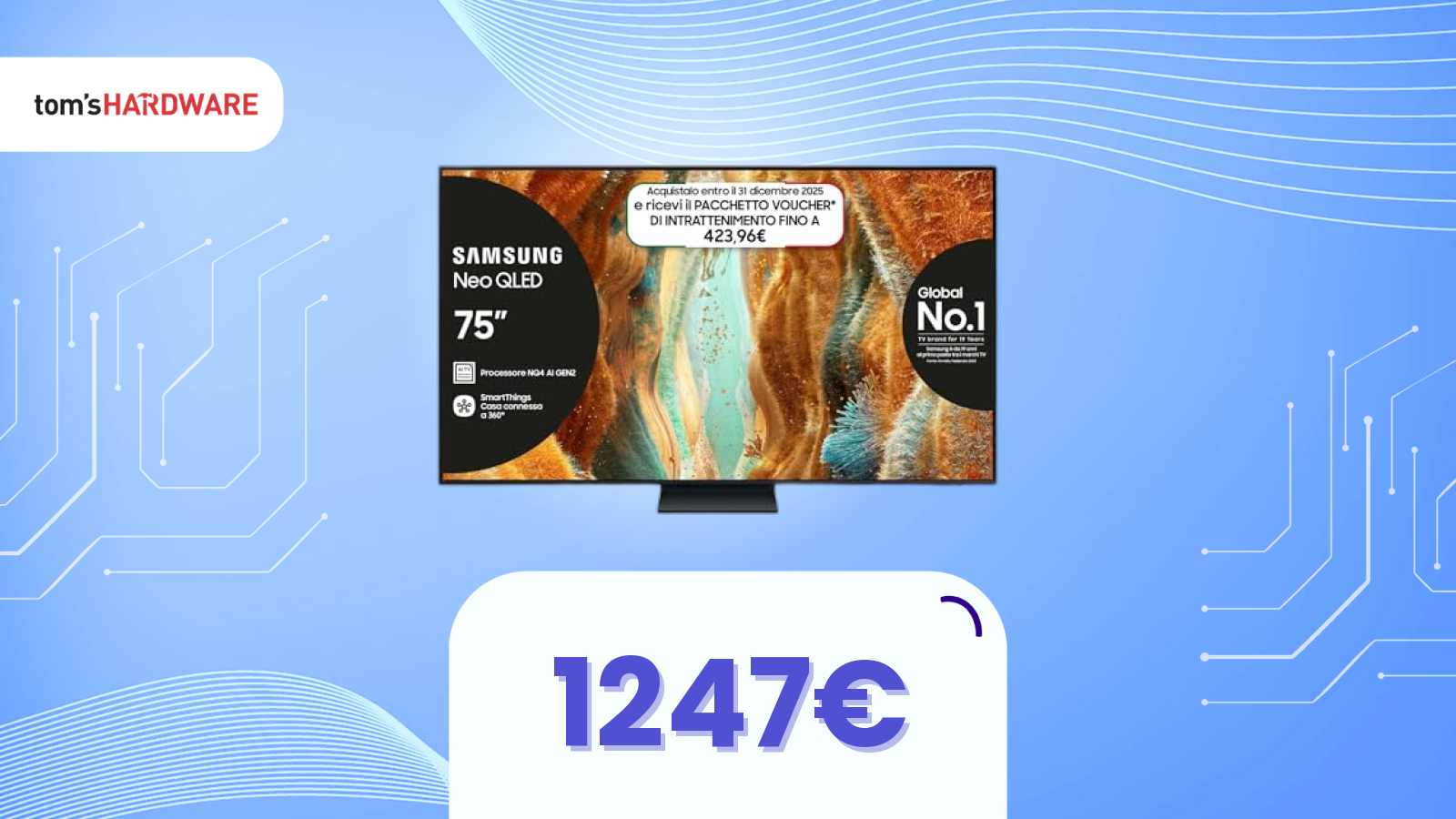 Massimo schermo, minimo prezzo: la Samsung da non perdere al Black Friday