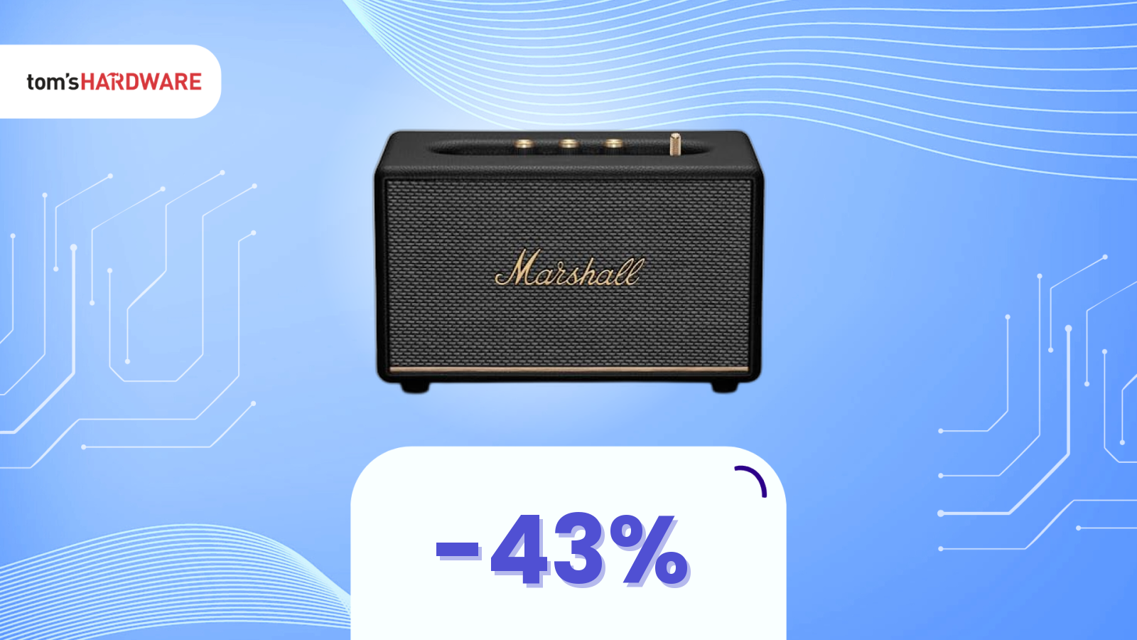 Marshall Acton III, CHE PREZZO! Su Amazon risparmi il 43%