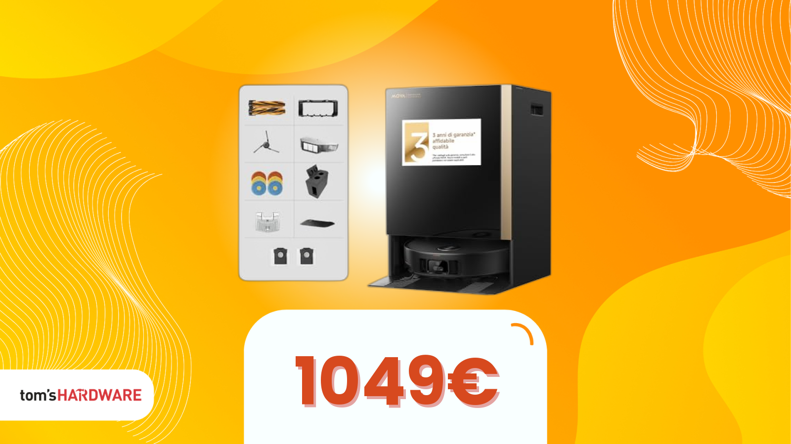 Sporco addio! Il robot aspirapolvere dei tuoi sogni è in super offerta